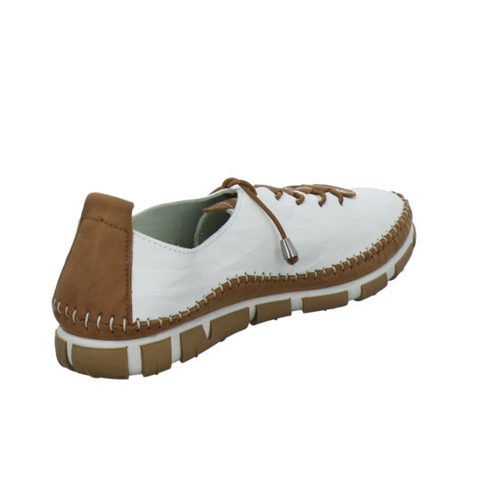 Gemini Schnürhalbschuhe Weiß-kombi - 360° Ansicht