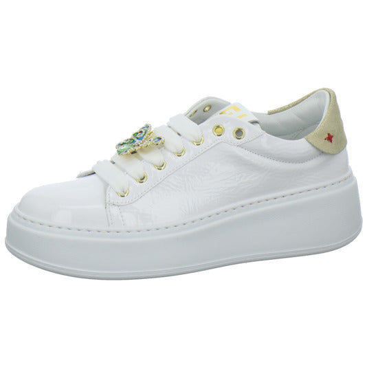 GIO+ Schnürhalbschuhe Weiß-kombi