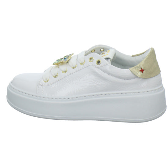 GIO+ Schnürhalbschuhe Weiß-kombi