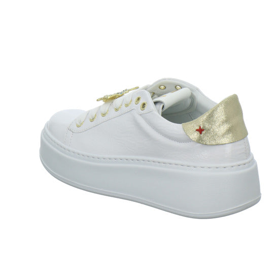 GIO+ Schnürhalbschuhe Weiß-kombi