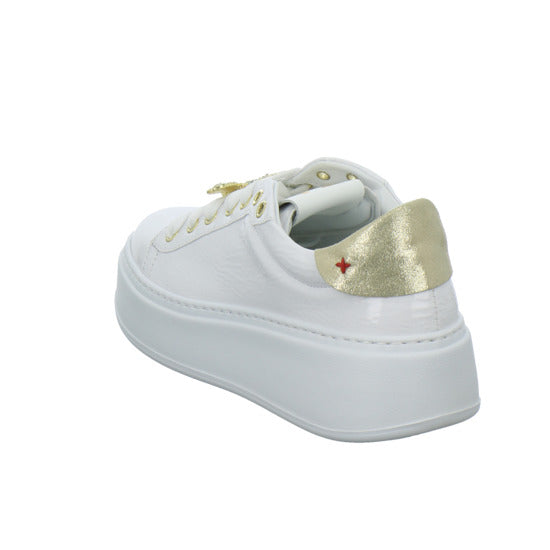 GIO+ Schnürhalbschuhe Weiß-kombi