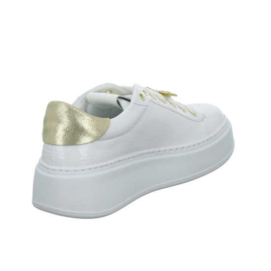 GIO+ Schnürhalbschuhe Weiß-kombi