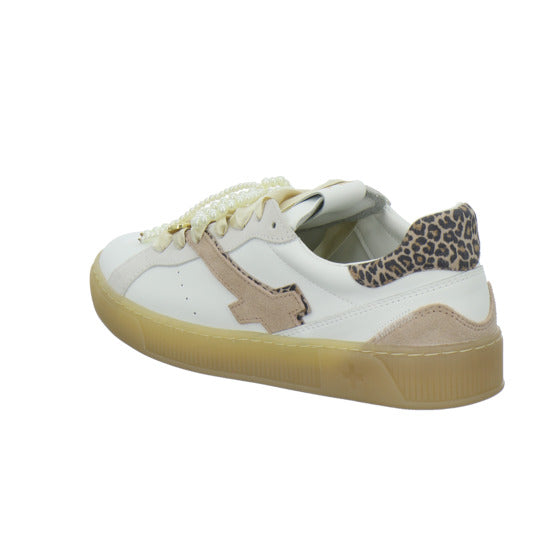 GIO+ Schnürhalbschuhe Weiß-kombi - 360° Ansicht