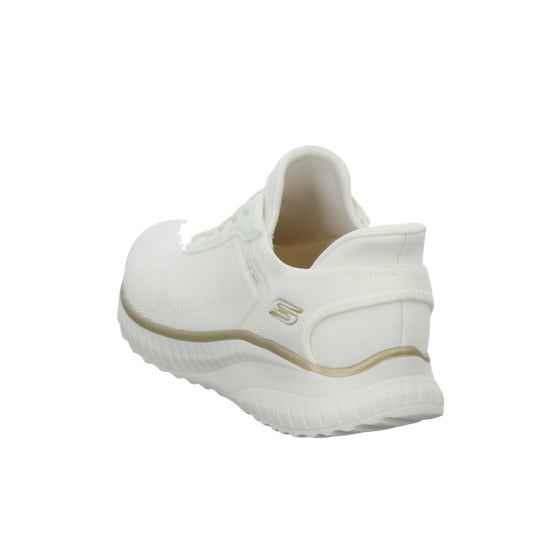 Skechers Sneaker Damen SLIP INS BOBS Weiß-kombi