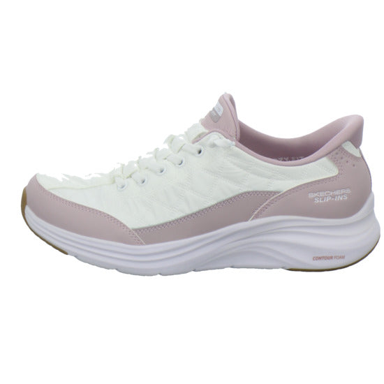 Skechers Sneaker Damen SLIP INS CONTOUR FOAM Weiß-kombi