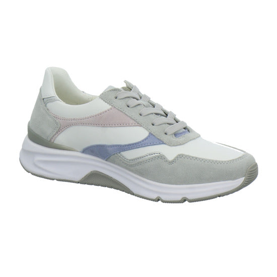 Gabor Comfort Sneaker Damen Rolling Soft Weiß-kombi