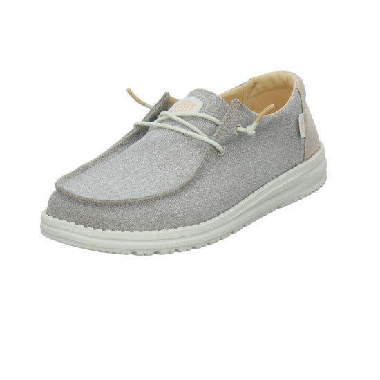 Hey Dude Wendy metallic Schnürhalbschuhe Gold