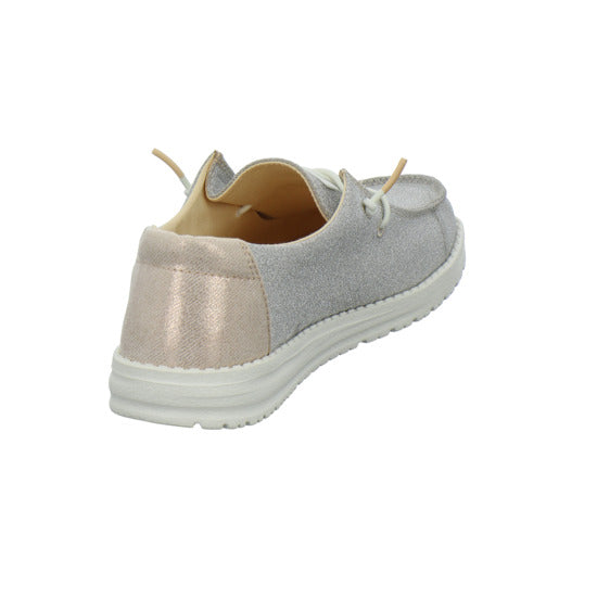 Hey Dude Wendy metallic Schnürhalbschuhe Gold