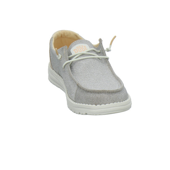 Hey Dude Wendy metallic Schnürhalbschuhe Gold