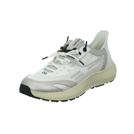 TENHAAG Sneaker Damen Karo Kauer Modell Silber