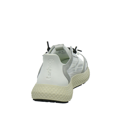 TENHAAG Sneaker Damen Karo Kauer Modell Silber
