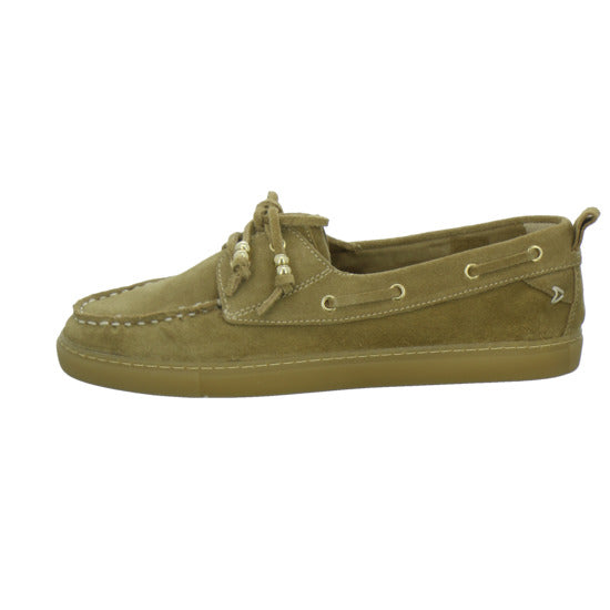 Poelman Sneaker Hellbraun