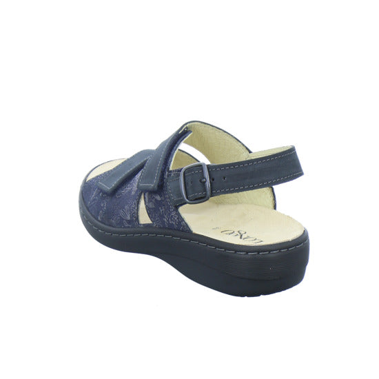 Longo Bequemschuhe Damen Beq-Sandl-Wörishf-30 Dunkelblau