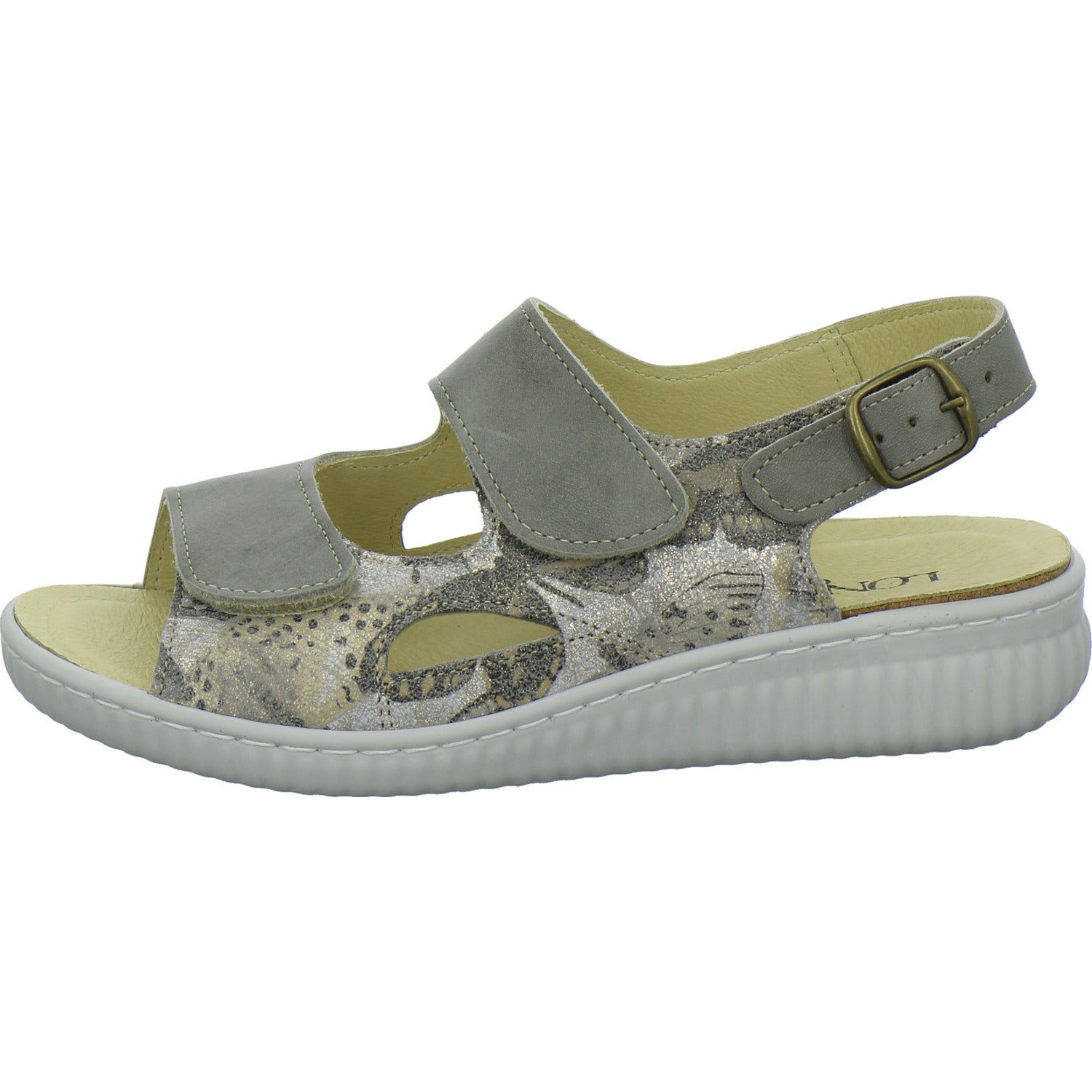 Longo Bequemschuhe taupe