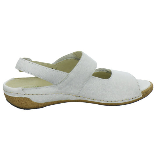 Waldläufer Heliett Bequemschuhe Weiß - 360° Ansicht