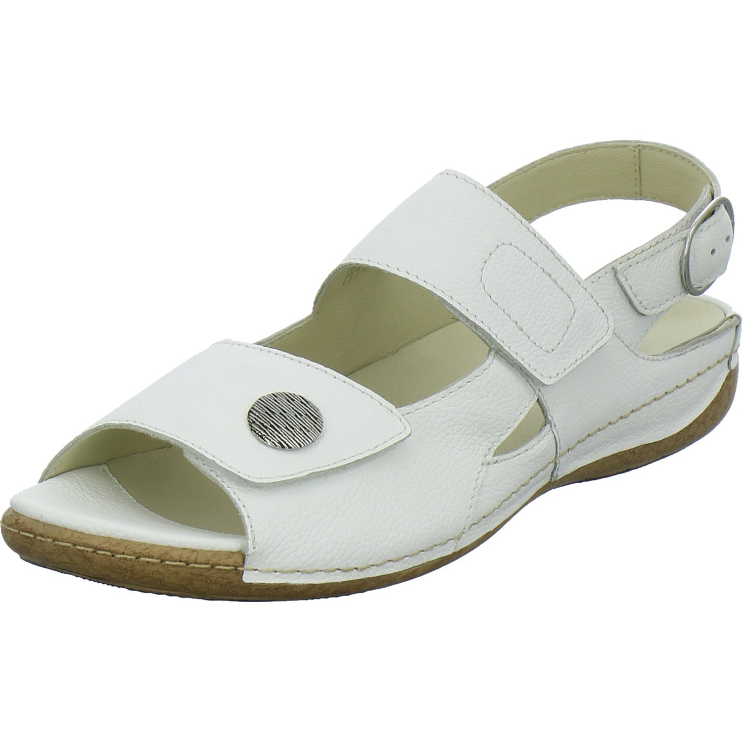 Waldläufer Bequemschuhe Damen Helliett Weiß