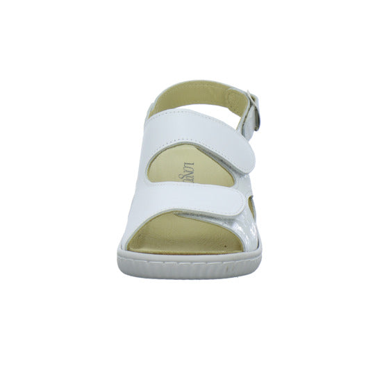 Longo Bequemschuhe Weiß-kombi - 360° Ansicht