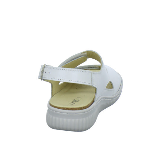 Longo Bequemschuhe Weiß-kombi - 360° Ansicht