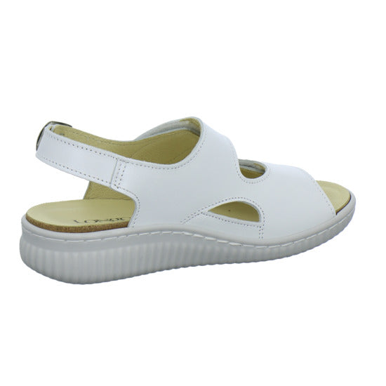 Longo Bequemschuhe Weiß-kombi - 360° Ansicht