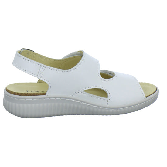 Longo Bequemschuhe Weiß-kombi - 360° Ansicht