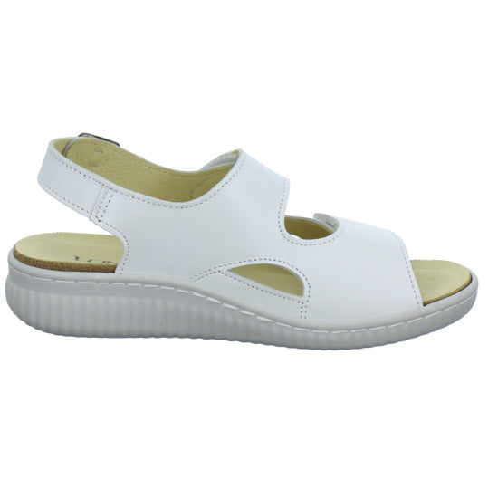 Longo Bequemschuhe Weiß-kombi - 360° Ansicht