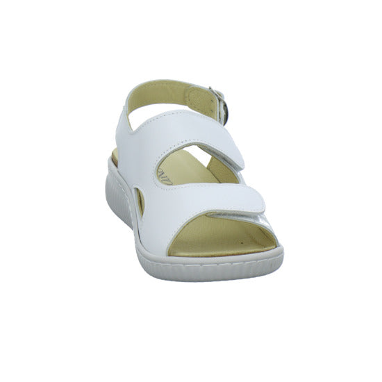 Longo Bequemschuhe Weiß-kombi - 360° Ansicht