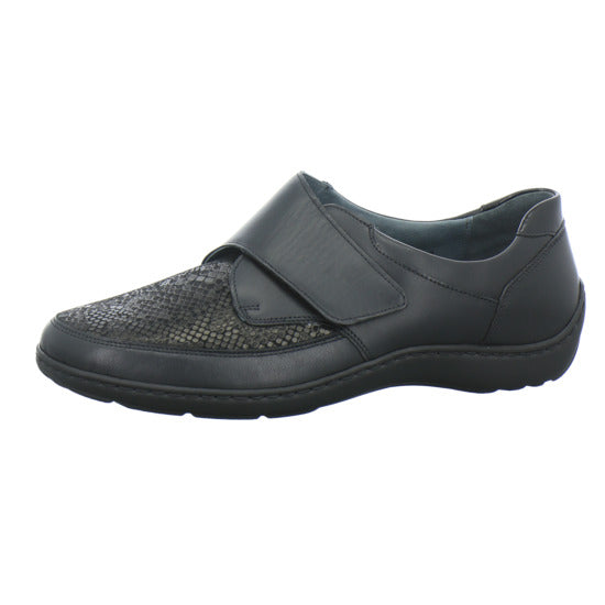 Waldläufer Henni Soft Bequemschuhe Schwarz - 360° Ansicht