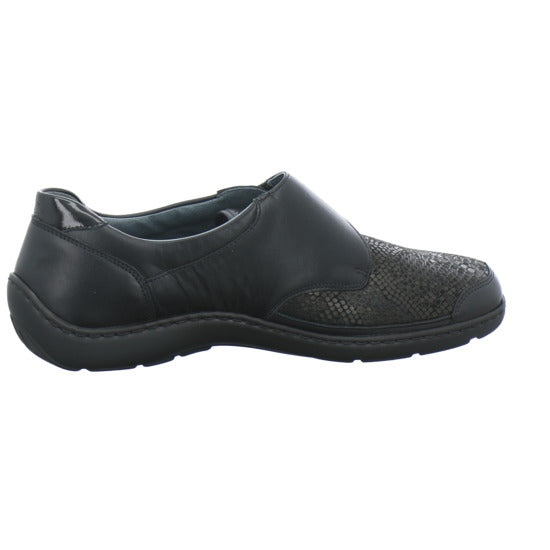 Waldläufer Henni Soft Bequemschuhe Schwarz - 360° Ansicht