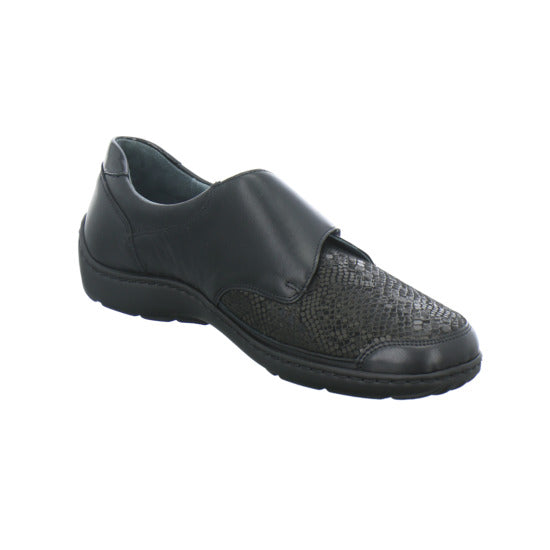 Waldläufer Henni Soft Bequemschuhe Schwarz - 360° Ansicht