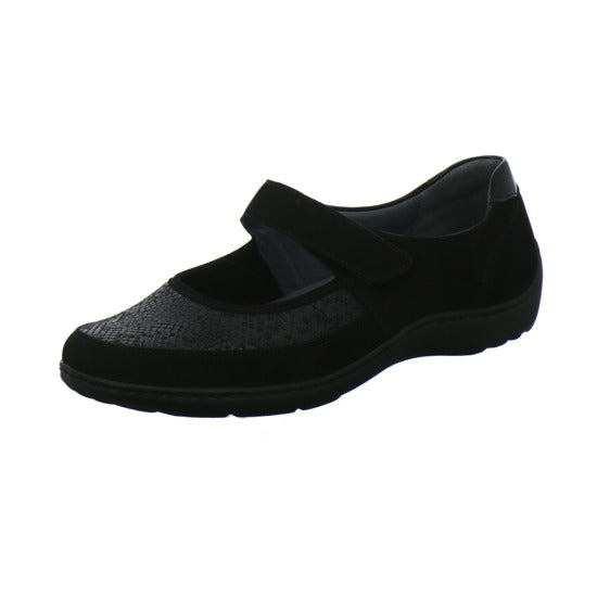 Waldläufer Henni Soft Bequemschuhe Schwarz - 360° Ansicht