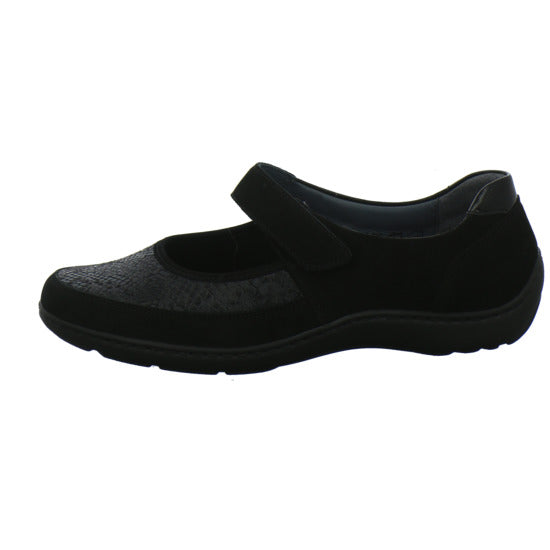 Waldläufer Henni Soft Bequemschuhe Schwarz - 360° Ansicht