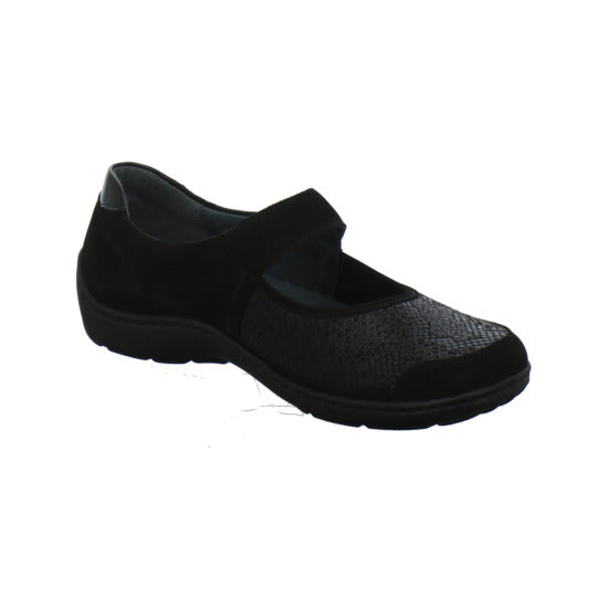 Waldläufer Henni Soft Bequemschuhe Schwarz - 360° Ansicht