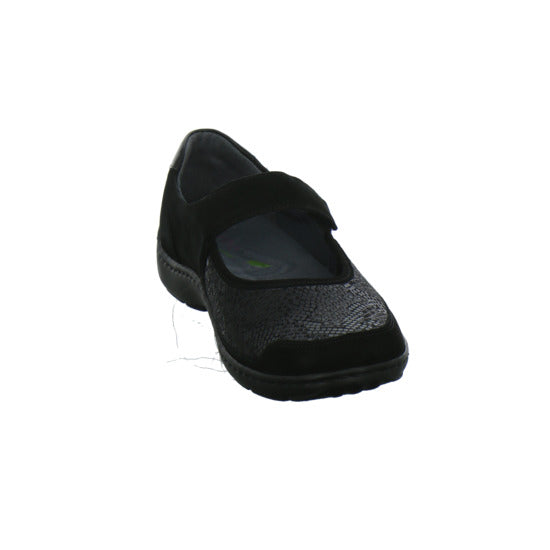 Waldläufer Henni Soft Bequemschuhe Schwarz - 360° Ansicht