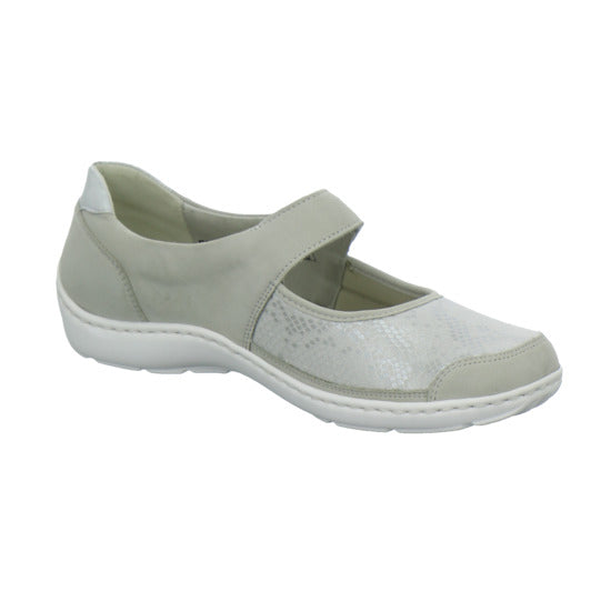 Waldläufer Bequemschuhe Damen Henni Soft Hellgrau