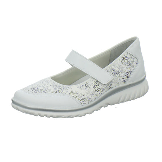 Semler Lena Bequemschuhe Weiß-kombi - 360° Ansicht