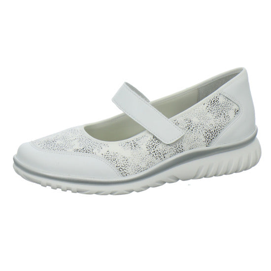 Semler Lena Bequemschuhe Weiß-kombi - 360° Ansicht