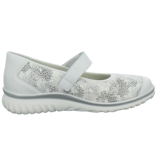 Semler Lena Bequemschuhe Weiß-kombi - 360° Ansicht