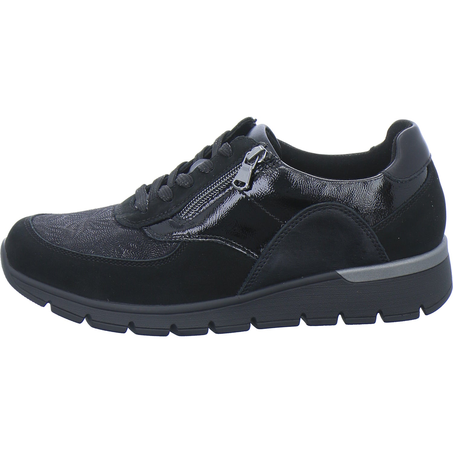Waldläufer Bequemschuhe Damen K-Ramona Schwarz