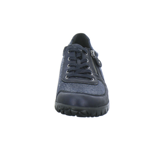 Waldläufer Havy-Soft Bequemschuhe Dunkelblau - 360° Ansicht