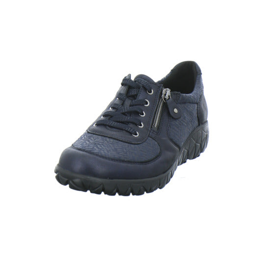 Waldläufer Havy-Soft Bequemschuhe Dunkelblau - 360° Ansicht
