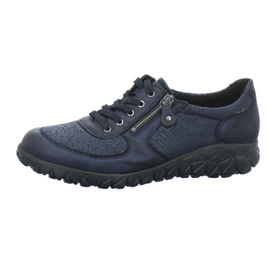 Waldläufer Havy-Soft Bequemschuhe Dunkelblau - 360° Ansicht