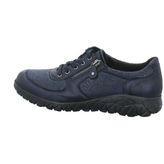 Waldläufer Havy-Soft Bequemschuhe Dunkelblau - 360° Ansicht