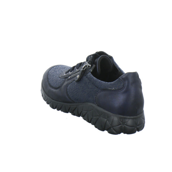 Waldläufer Havy-Soft Bequemschuhe Dunkelblau - 360° Ansicht