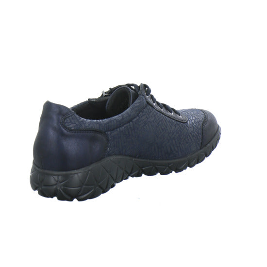 Waldläufer Havy-Soft Bequemschuhe Dunkelblau - 360° Ansicht