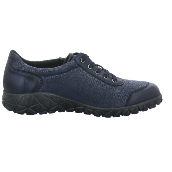Waldläufer Havy-Soft Bequemschuhe Dunkelblau - 360° Ansicht