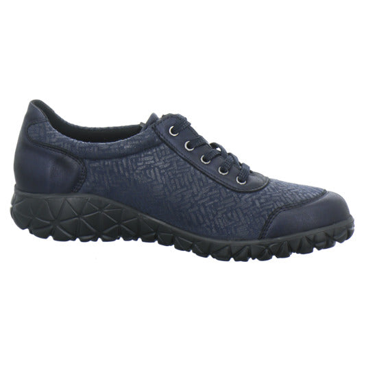 Waldläufer Havy-Soft Bequemschuhe Dunkelblau - 360° Ansicht