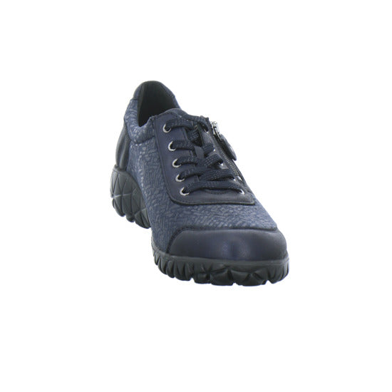 Waldläufer Havy-Soft Bequemschuhe Dunkelblau - 360° Ansicht