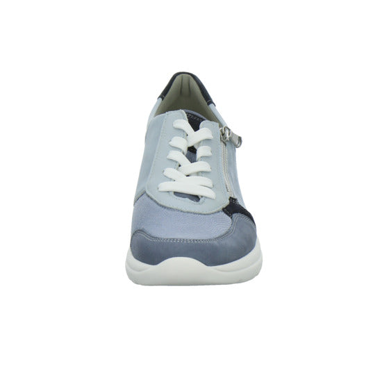 Waldläufer Bequemschuhe Damen H-Carla Blau-kombi