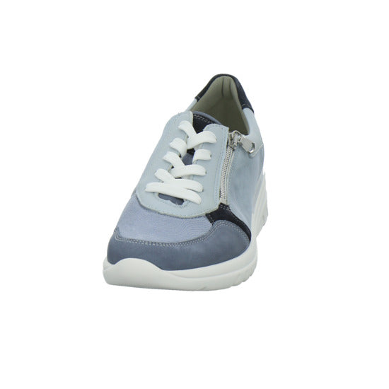 Waldläufer Bequemschuhe Damen H-Carla Blau-kombi