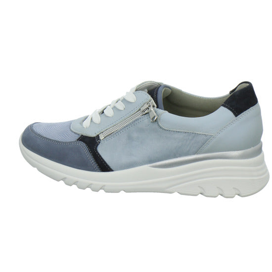 Waldläufer Bequemschuhe Damen H-Carla Blau-kombi
